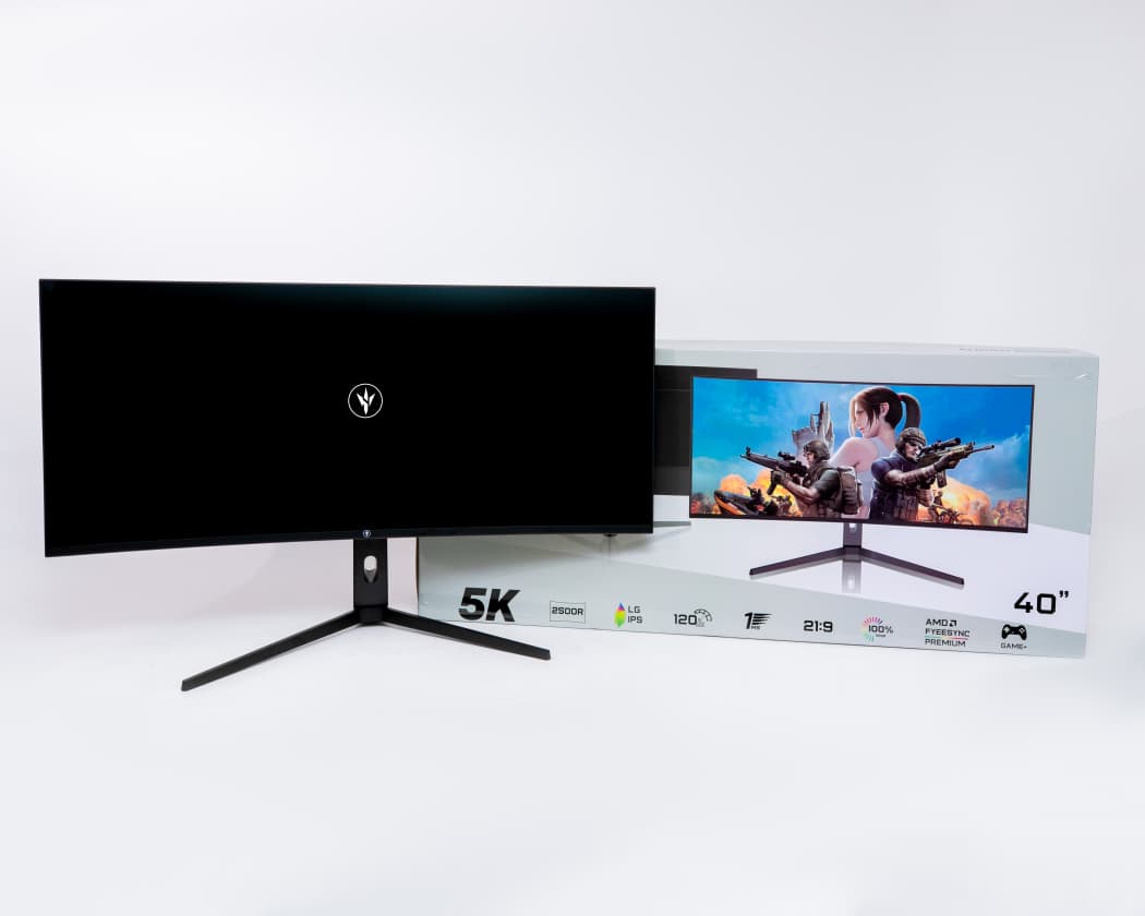 JSNovaEdge 40” Auren Series 5K Monitor – 120Hz, Type-C, LG IPS, 100% sRGB, AMD FreeSync Premium