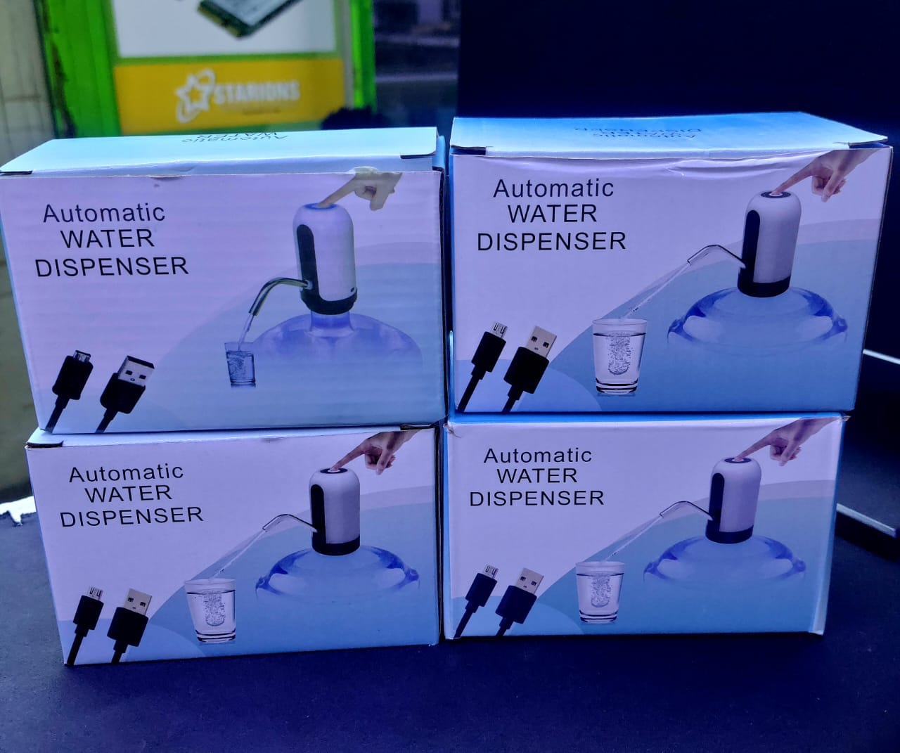 RECHARGEABLE WATER DISPENSER